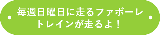 毎週日曜日に走るファボーレトレインが走るよ！ 