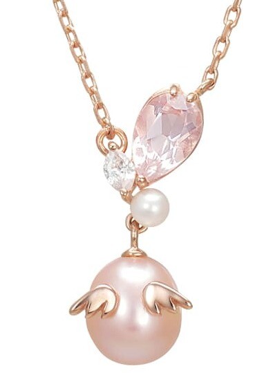 >天使の卵　ホワイトデー限定　SV淡水パールプチネックレス