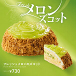 フレッシュメロンのズコット