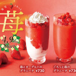 苺のグラニータ