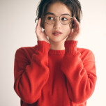 日本の色 クルーネックニット★