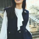 ツイードジレ★