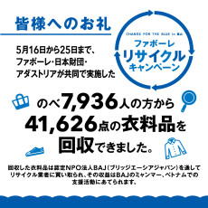 リサイクル／フードライブキャンペーンにご協力いただき誠にありがとうございました。