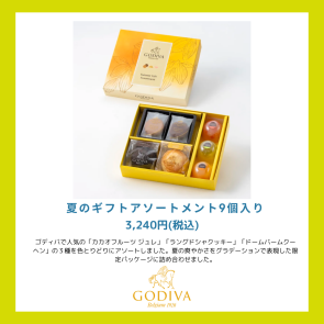 夏のギフトアソートメント9個入り