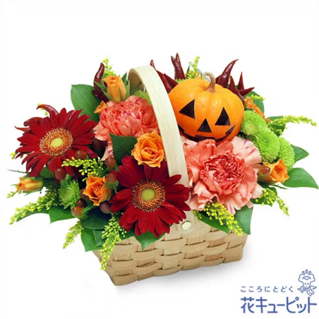 ハロウィン　フラワーギフト