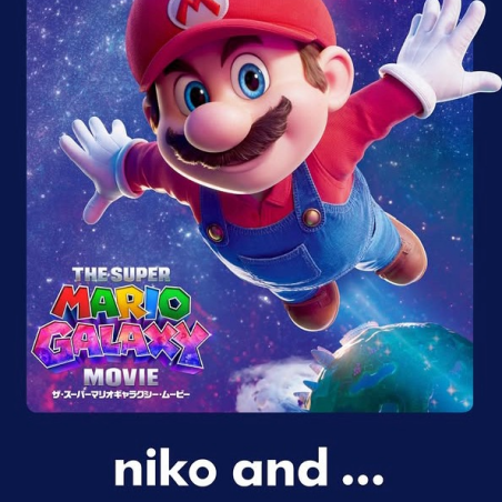 映画ザ•スーパーマリオギャラクシー•ムービーコラボ4/24（金）発売！！