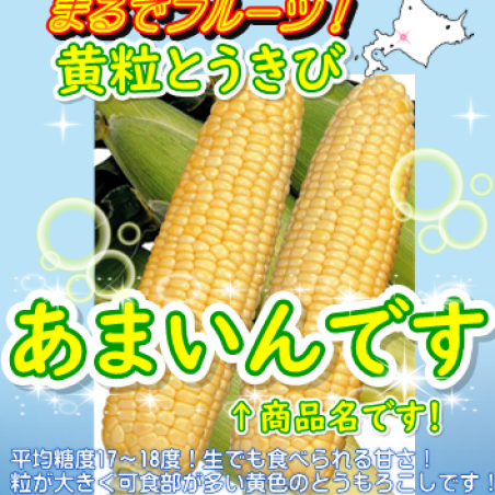 とうもろこし🌽フェア開催中！！