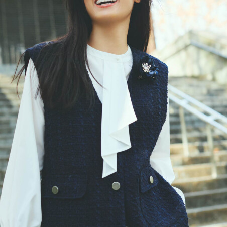 ツイードジレ★