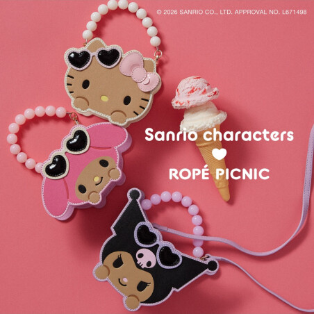 ROPÉ PICNIC×サンリオキャラクターズ コラボレーションアイテムが登場！