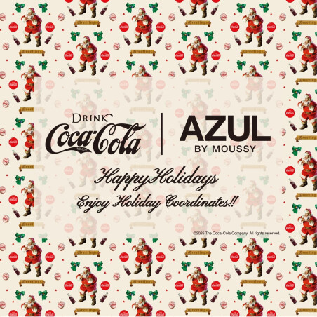 AZUL BY MOUSSYがCoca-Cola®とのコラボアイテムを12月1日(月)に店舗発売開始！
