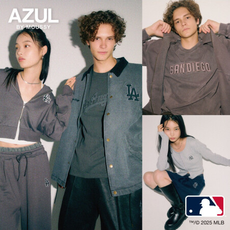 AZUL BY MOUSSYから「MLB」との別注アイテムを9月1日(月)に発売！